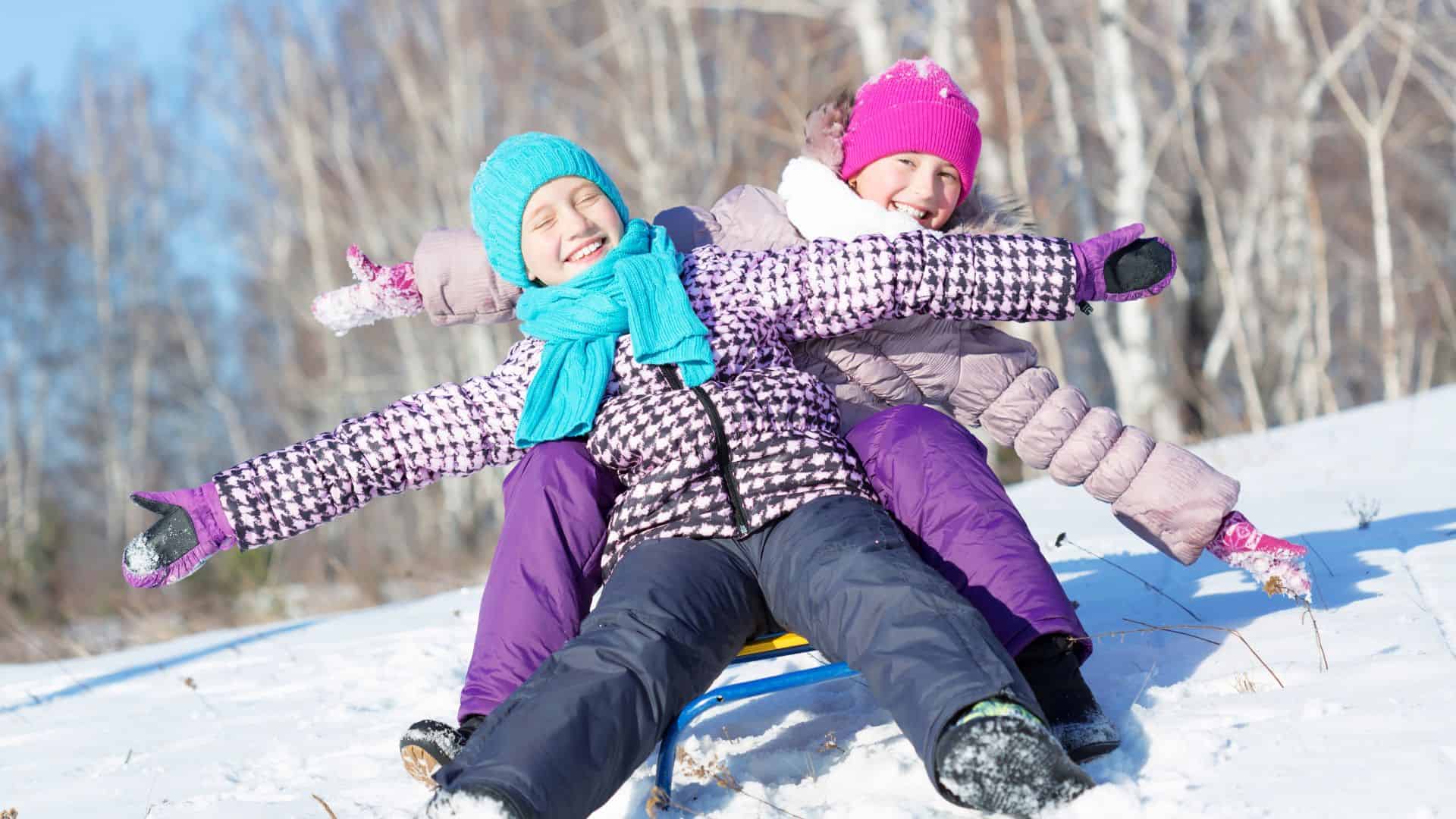 Bild: Winter Outdoor Aktivitäten für Kinder
